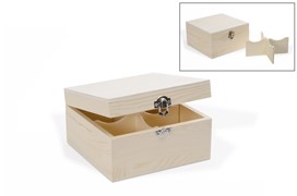 CAJA 4 DIVISIONES CHAPA MADERA 87024