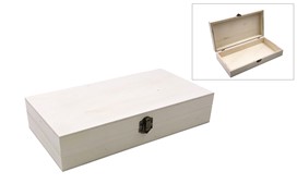 CAJA RECTANGULAR 29X15X6 LG MADERA 87907