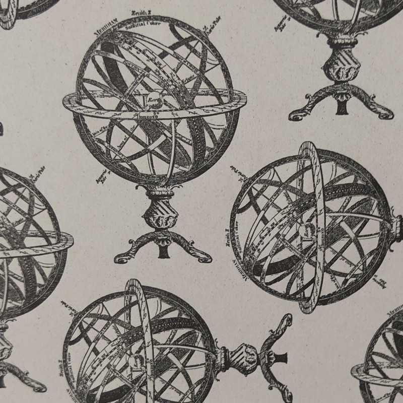 GLOBO ASTROLOGIA   LTP106 CARTONAJE ROSSI 70X50
