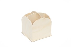 CUBILETE PORTA UTENSILIOS 4 DIVISIONES MADER 87790