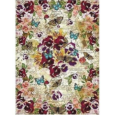 PAPEL ARROZ  CADENCE PENSAMIENTOS  MOD PA197