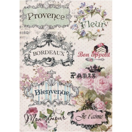 PAPEL ARROZ  CADENCE BIENVENUE  MOD PA203