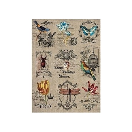 PAPEL ARROZ  CADENCE ALACRAN MOD PA217
