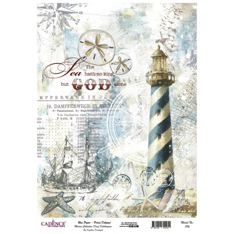 PAPEL ARROZ  CADENCE MARINERO  A3 THE HAVE NO KING