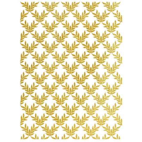PAPEL ORO RAMAS  ARROZ  CADENCE MOD 01