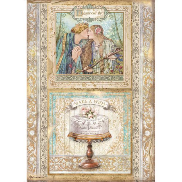 SLEEPING BEAUTY PASTEL  STAMPERIE DFSA4573