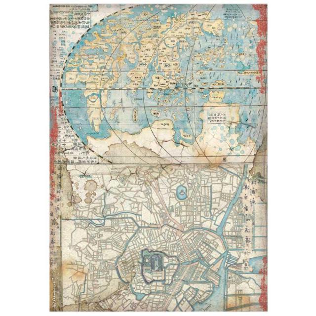 SIR VAGABOND  JAPAN MAPA   STAMPERIE DFSA4610