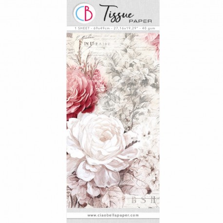 PAPEL SEDA FLOWER DREAMS  69X49 CM