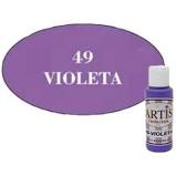 VIOLETA 49 ARTIS  60 ML  ACRILICA MATE