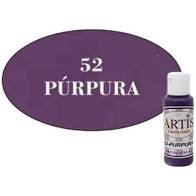 PURPURA 52  ARTIS  60 ML  ACRILICA MATE