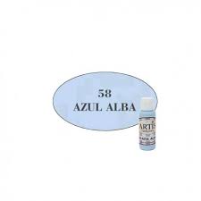 AZUL ALBA 58 ARTIS  60 ML  ACRILICA MATE