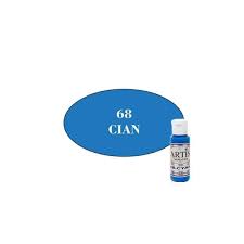 CYAN 68 ARTIS  60 ML  ACRILICA MATE