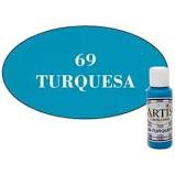 TURQUESA 69  ARTIS  60 ML  ACRILICA MATE