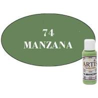 MANZANA 74 ARTIS  60 ML  ACRILICA MATE