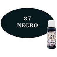 NEGRO 87 ARTIS  60 ML  ACRILICA MATE
