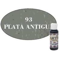 PLATA ANTIGUA 93  ARTIS  60 ML  ACRILICA MATE