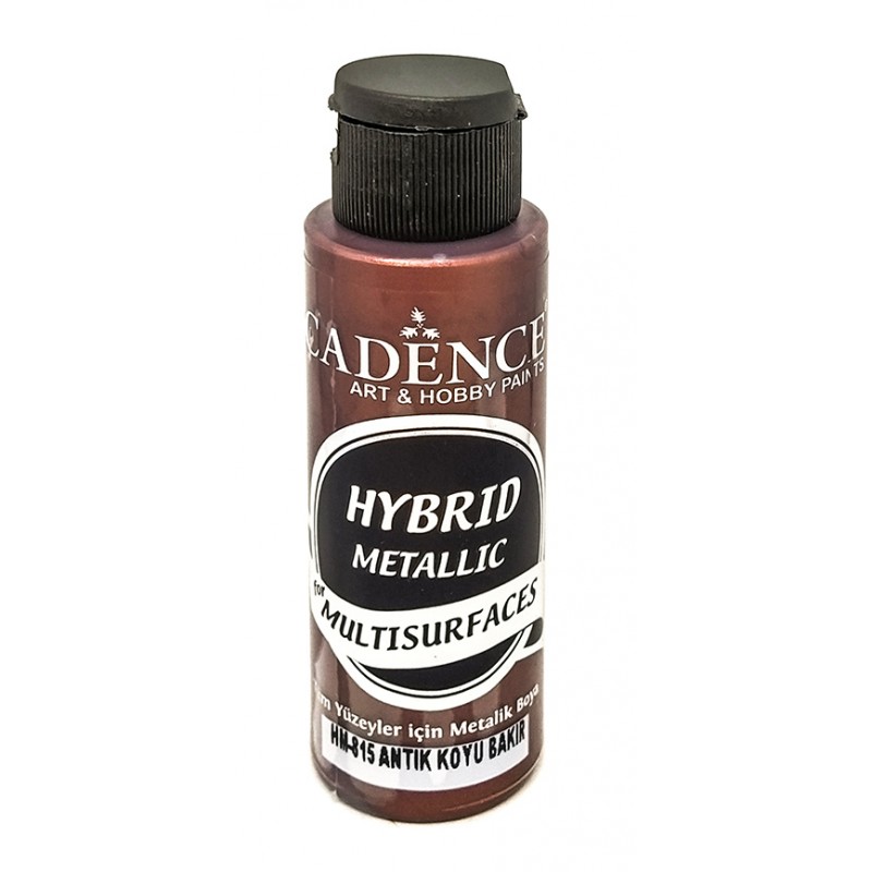 COBRE ANTIGUO OSCURO   METALIZADO  HYBRID HM815 CADENCE  70ML