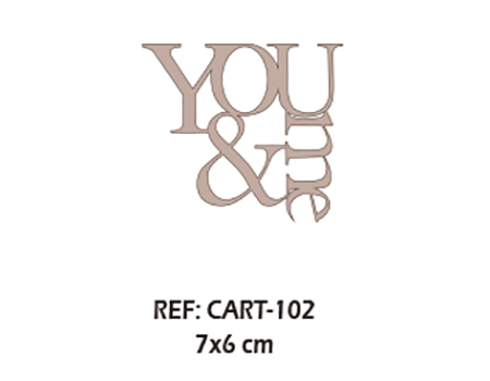  DAYKA YOU AND ME  TROQUELES CART-102