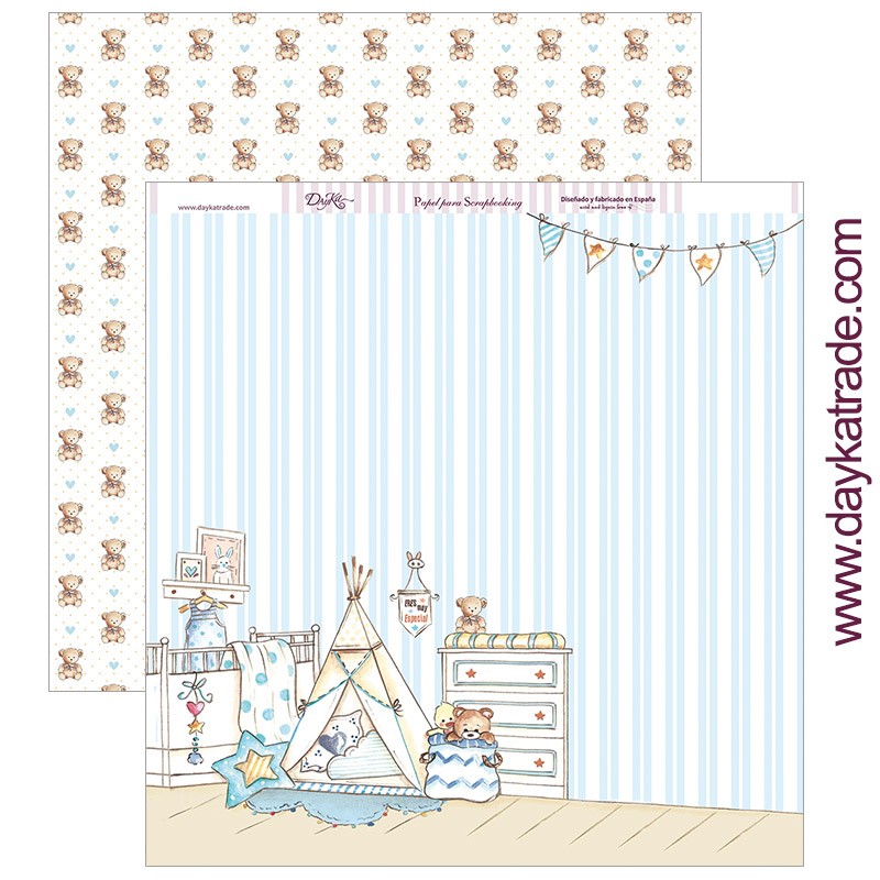 BEBE NIÑO   SCP-272 DAYKA   30,5X30,5 SCRAP  HABITACIÓN