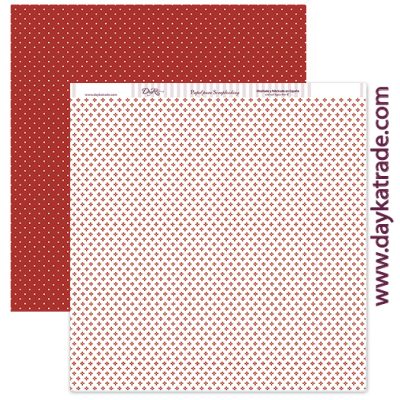 LUNARES EN ROJO  NIÑO COMUNION 2017 DAYKA  SCP193 30,5X30,5 SCRAP