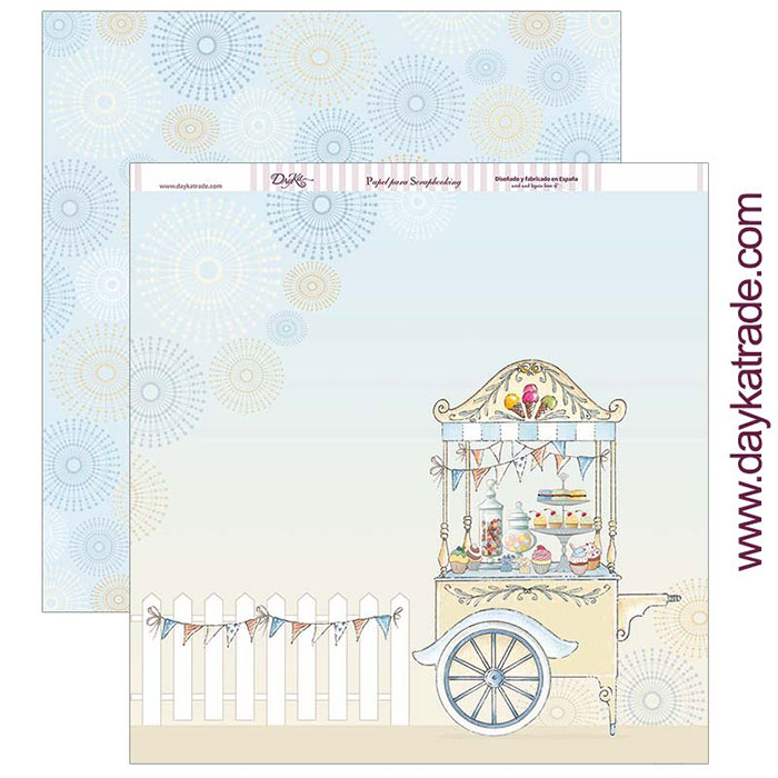 CORONAS   NIÑO 2019 COMUNION  DAYKA  SCP310 30,5X30,5 SCRAP