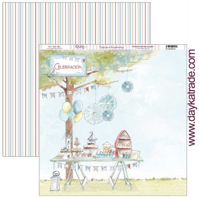 MESA DULCE  2020 COMUNION NIÑO  DAYKA  SCP381 30,5X30,5 SCRAP