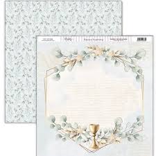 NIÑO 2024 COMUNION DAYKA  SCP648  30,5X30,5 SCRAP EN COMUNION CON LA NATURALEZA