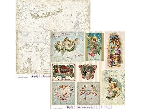 POSTAL  NAVIDAD  SCP-001  DAYKA   30,5X30,5 SCRAP
