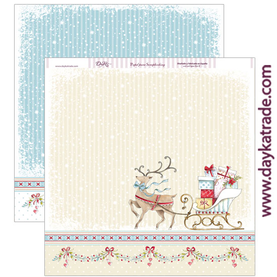 POSTAL  NAVIDAD  SCP-223  DAYKA   30,5X30,5 SCRAP