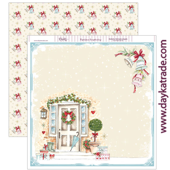 POSTAL  NAVIDAD  SCP-224  DAYKA   30,5X30,5 SCRAP
