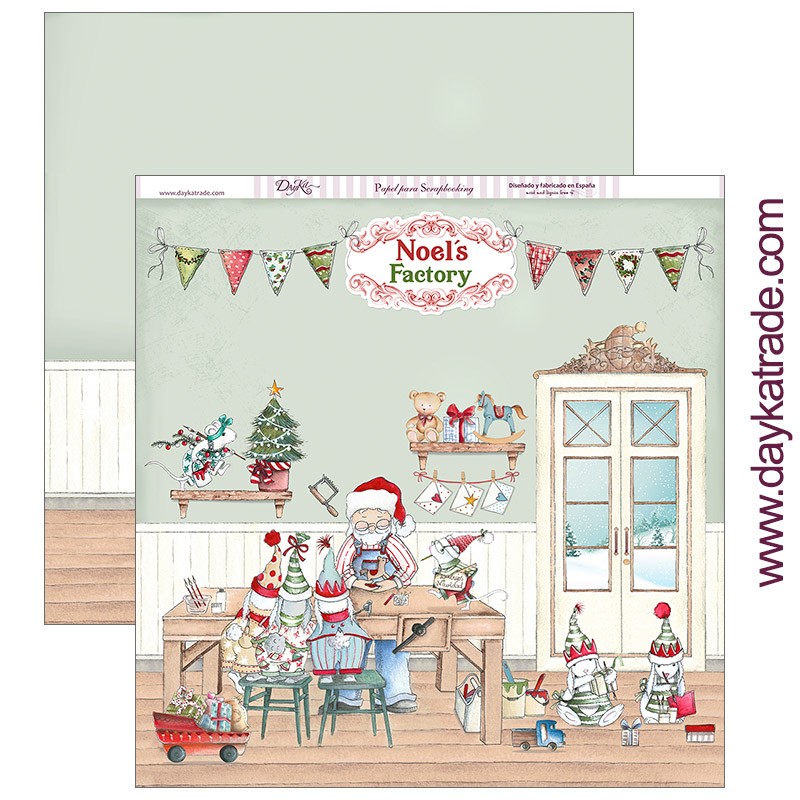HAZ TUS SUEÑOS REALIDAD  NAVIDAD  SCP-284 DAYKA   30,5X30,5 SCRAP