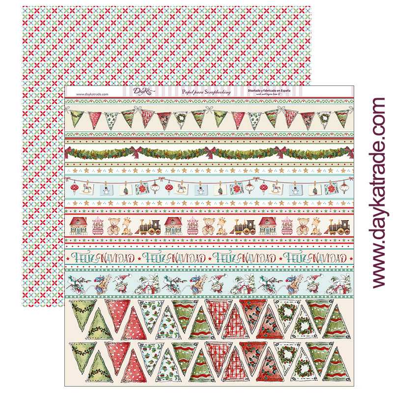 FELIZ NAVIDAD BOLAS   SCP-288  DAYKA   30,5X30,5 SCRAP