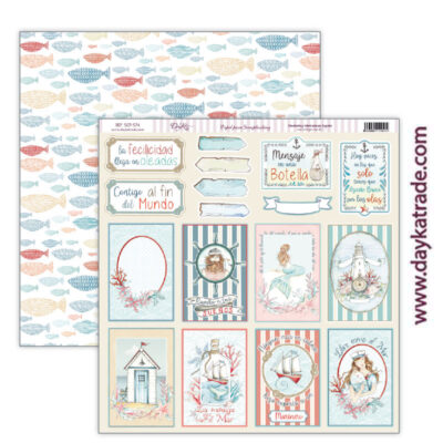 CONTIGO AL FIN DEL MUNDO    SCP-574  DAYKA   30,5X30,5 SCRAP