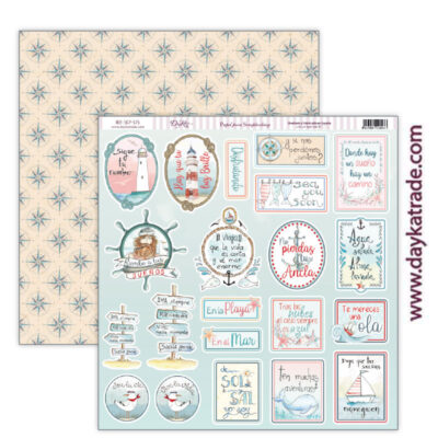 SIGUE FARO  SCP-575  DAYKA   30,5X30,5 SCRAP