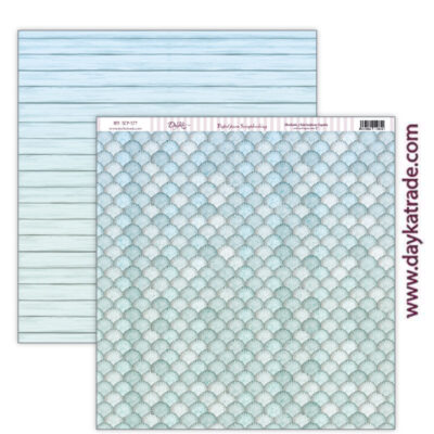 ESCAMAS AZULES  SCP-577 DAYKA   30,5X30,5 SCRAP