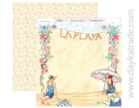 VACACIONES SCP-156 DAYKA   30,5X30,5 SCRAP PLAYA