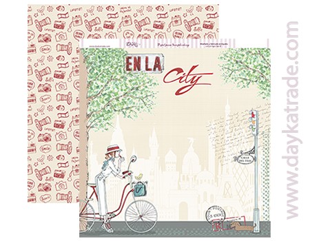 VACACIONES SCP-158 DAYKA   30,5X30,5 SCRAP CITY
