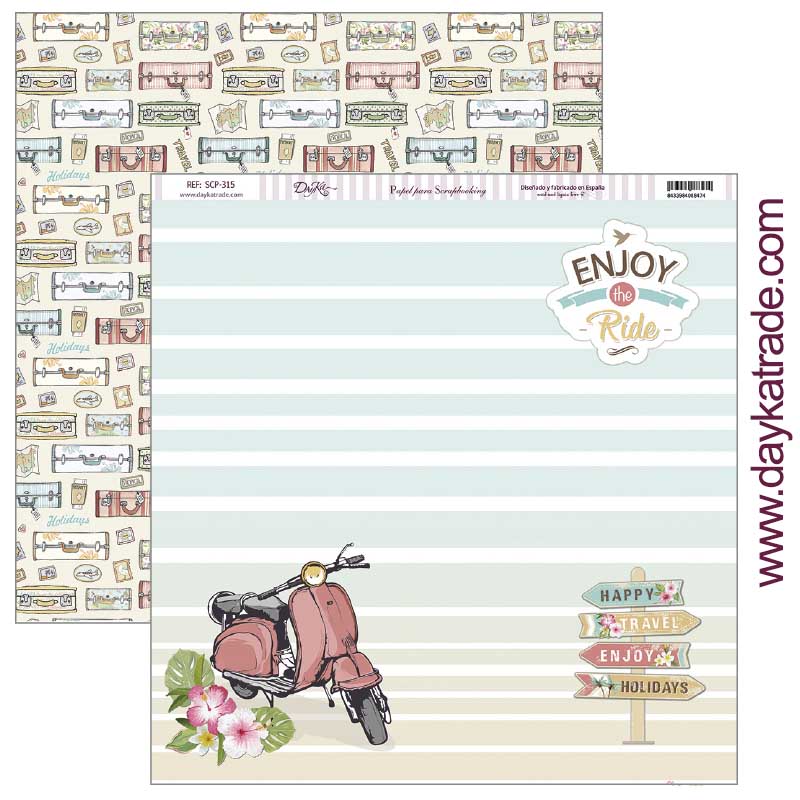 VACACIONES SCP-315 DAYKA   30,5X30,5 SCRAP