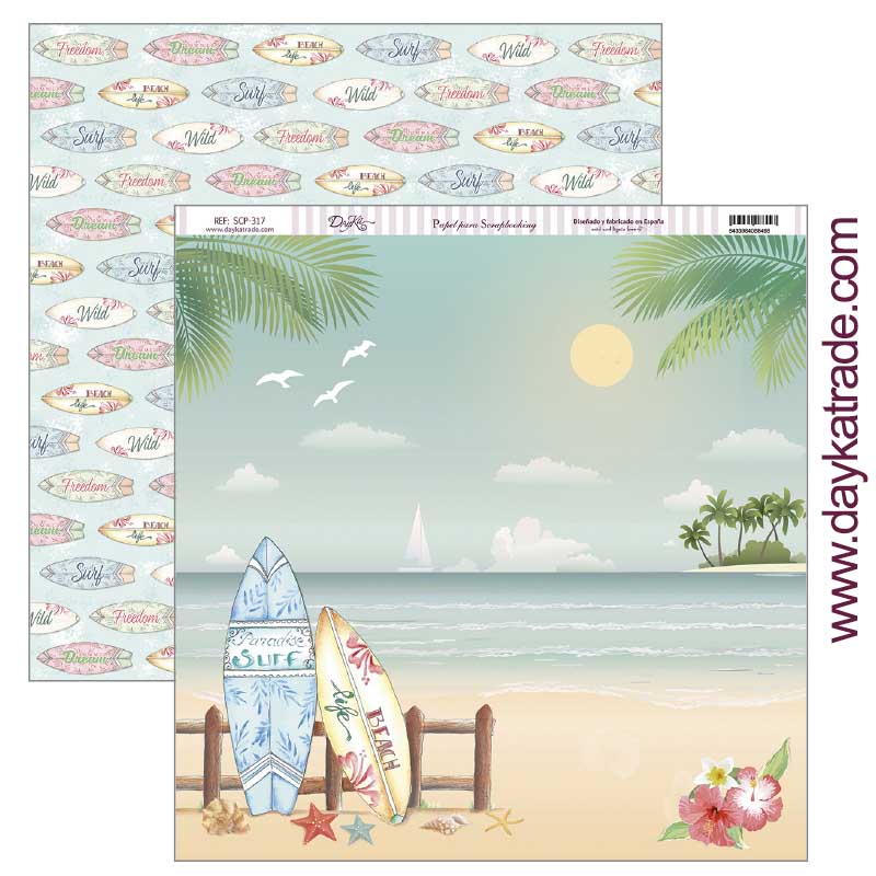 VACACIONES SCP-317 DAYKA   30,5X30,5 SCRAP