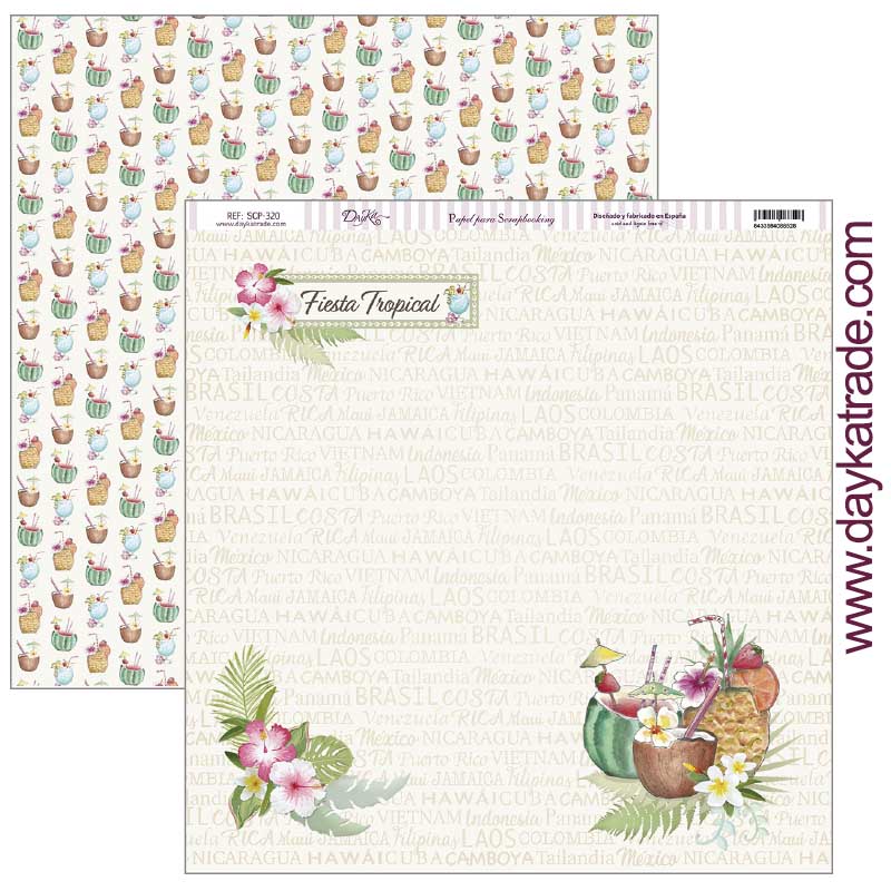 VACACIONES SCP-320 DAYKA   30,5X30,5 SCRAP