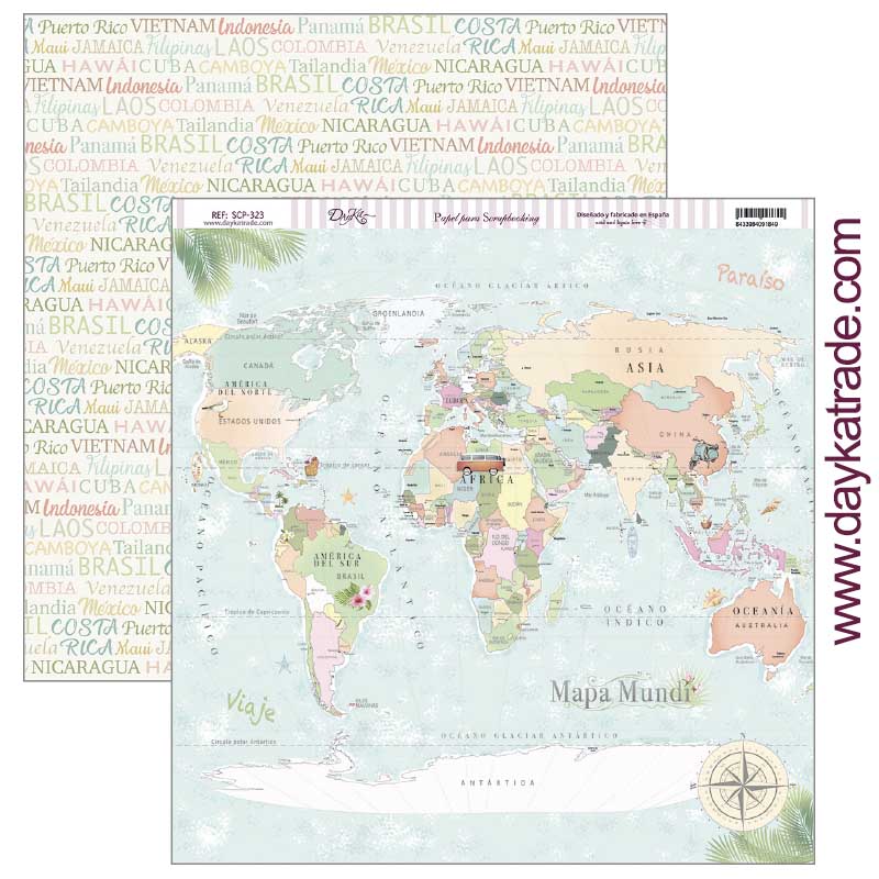 VACACIONES SCP-323 DAYKA   30,5X30,5 SCRAP