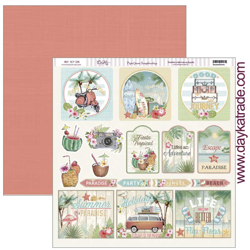 VACACIONES SCP-326 DAYKA   30,5X30,5 SCRAP