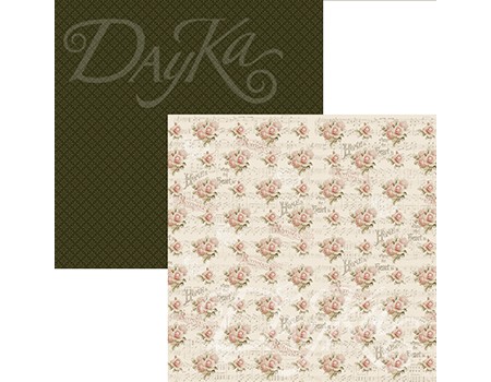 VINTAGE  DAYKA SCP063  30,5X30,5 SCRAP HOME ROMANCE