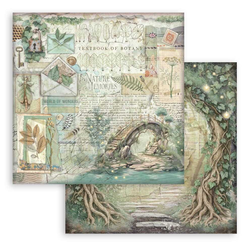 PUENTE HERBARIUM  STAMPERIE  30,5X30,5 SCRAP SBB3570