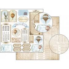 GLOBO  STAMPERIE  30,5X30,5 SCRAP SBB361