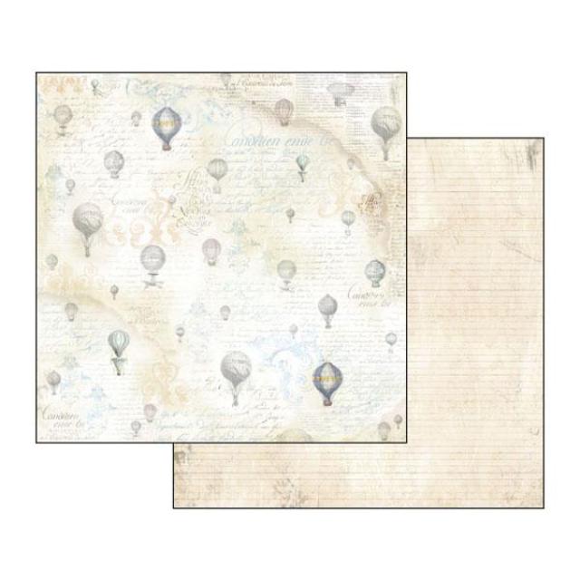 TEXTURE BALLON STAMPERIE  30,5X30,5 SCRAP SBB362