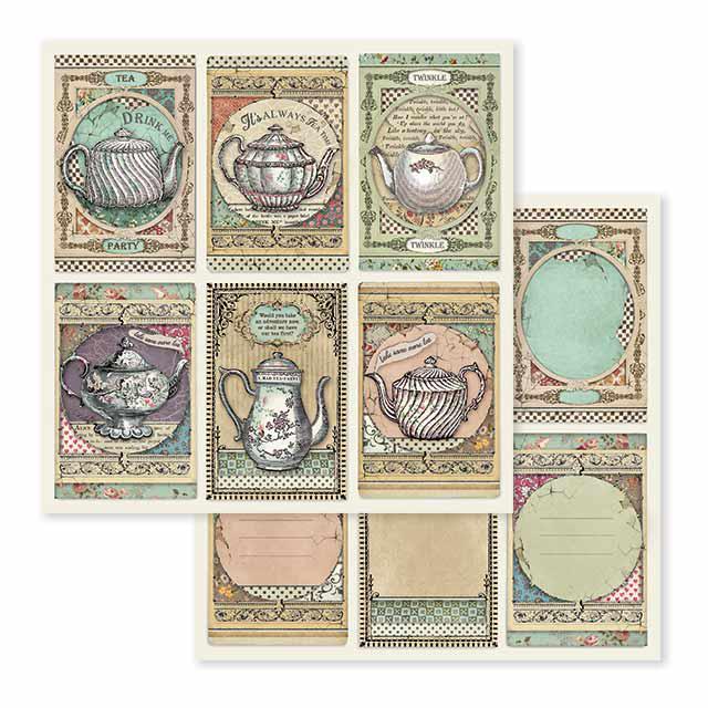 ALICIA   TAZAS  STAMPERIE  30,5X30,5 SCRAP SBB583