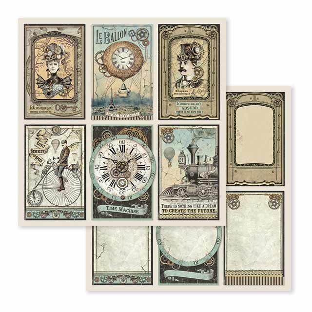  VOYAGE  TARJETAS  STAMPERIE  30,5X30,5 SCRAP SBB601