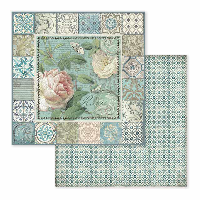 SUEÑO MARCO ROSA    AZULEJOS  STAMPERIE  30,5X30,5 SCRAP SBB606