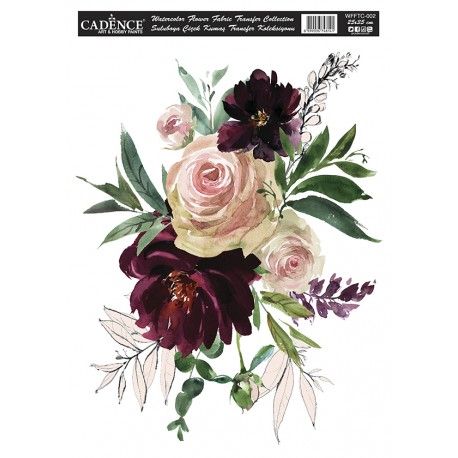 LAMINA WFFTC002 RAMO FLORES TRANSFER TELA CADENCE
